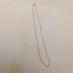 Solid 10k gold 18” chain KNOTTED